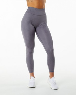 Alphalete Alphalux Wonder 27" Leggings Dames Paars | 94IYNWLQP