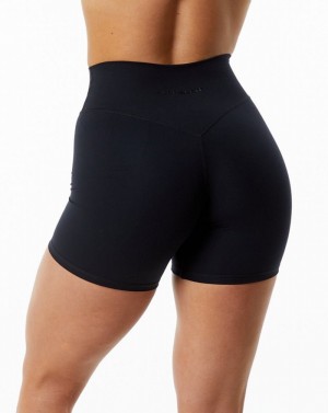 Alphalete Alphalux Wonder 6" Korte Broek Dames Zwart | 63IFOWHRV