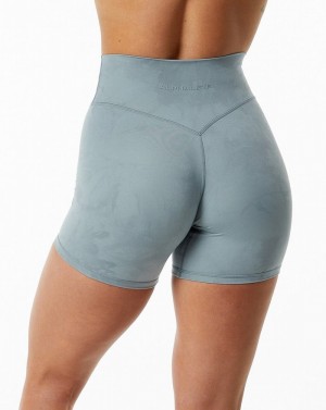 Alphalete Alphalux Wonder 6" Korte Broek Dames Blauw | 84BKJRGWL