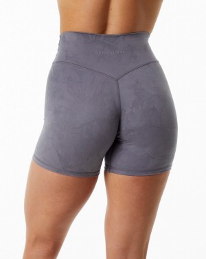 Alphalete Alphalux Wonder 6" Korte Broek Dames Paars | 14OQREAKM