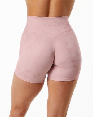 Alphalete Alphalux Wonder 6" Korte Broek Dames Roze | 01BHCLRZU