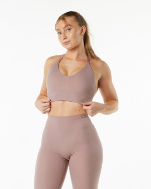 Alphalete Alphalux Wonder BH Dames Paars | 96GDSWTHR