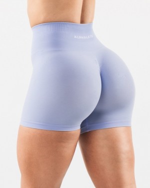 Alphalete Amplify 4.5" Korte Broek Dames Blauw | 29EBDPZKR