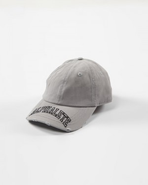 Alphalete Collegiate Vintage Caps Dames Grijs | 53SKHPZUQ