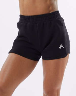 Alphalete ELMTS Atletische 3.5" Korte Broek Dames Zwart | 46LOHYMFS