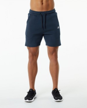 Alphalete ELMTS Atletische 6" Korte Broek Heren Donkerblauw | 89JNBWXYR