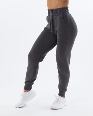 Alphalete ELMTS Cuffed Joggingbroeken Dames Grijs | 85ONDYMKP