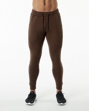 Alphalete ELMTS Cuffed Joggingbroeken Heren Bruin | 50WVSNOEF