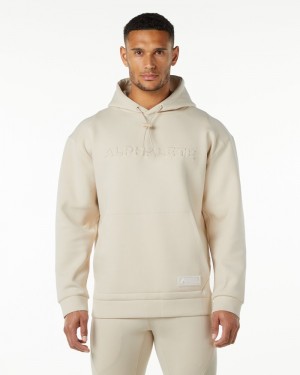 Alphalete ELMTS Hoodie Heren Lichtgeel | 97RDSEZBY