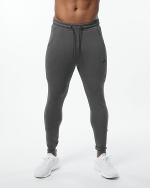 Alphalete ELMTS Zip Joggingbroeken Heren Grijs | 39YSJOQZL