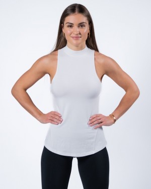 Alphalete Evo Tanktop Dames Wit | 74GHVXLCY