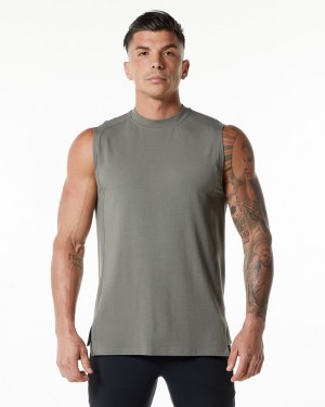 Alphalete Evo Tanktop Heren Grijs | 25VZRPXNJ