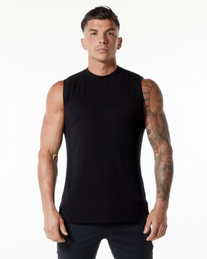 Alphalete Evo Tanktop Heren Zwart | 25HRIJDXG