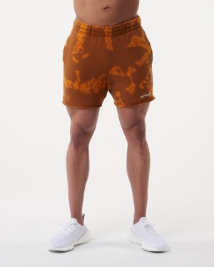 Alphalete HCTS 5" Korte Broek Heren Oranje | 73LXOMAIR