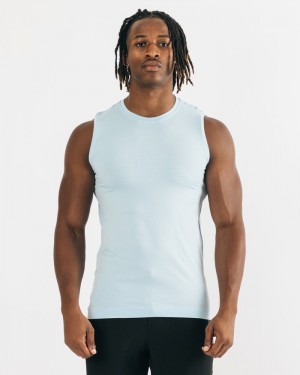 Alphalete Hero Tanktop Heren Blauw | 25UICFSEL