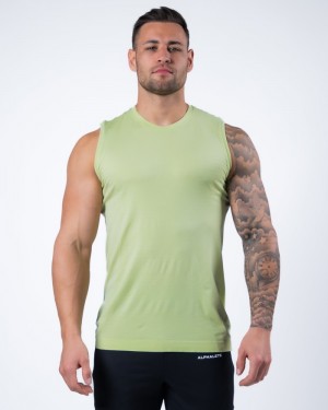 Alphalete Hero Tanktop Heren Groen | 85INRESOY