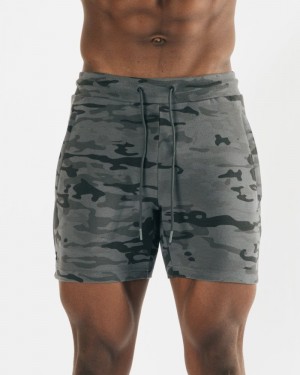 Alphalete Identity 7" Korte Broek Heren Camo | 03JQGXTMN