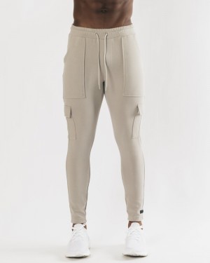 Alphalete Identity Cargo Joggingbroeken Heren Grijs | 41ETFQWLG