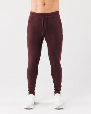 Alphalete Identity Joggingbroeken Heren Bordeaux | 36DWVHAMY