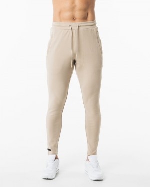 Alphalete Identity Joggingbroeken Heren Beige | 70ZOAIPGV