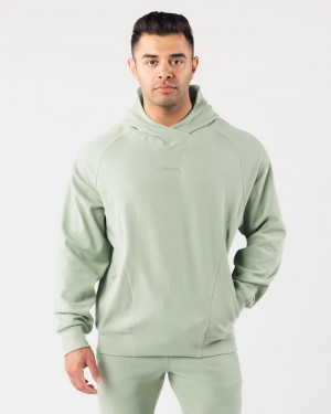 Alphalete Identity Pro Hoodie Heren Olijfgroen | 37HGMYFZU