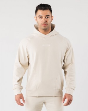 Alphalete Identity Pro Hoodie Heren Wit | 50OAPETKL