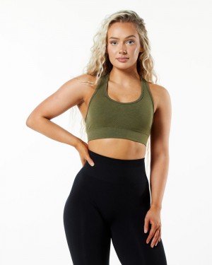 Alphalete Impact BH Dames Groen | 84GWKMAIR