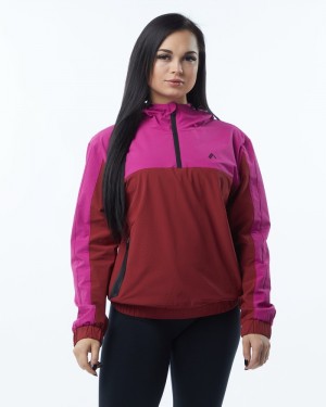 Alphalete Infinity Tech Jassen Dames Roze | 91LMQZUIH