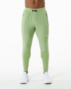 Alphalete Infinity Tech Joggingbroeken Heren Groen | 18MYNSTUH