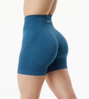 Alphalete Ozone 5.5" Korte Broek Dames Blauw | 62APMUIOL