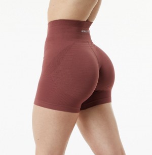 Alphalete Ozone 5.5" Korte Broek Dames Bordeaux | 84ULJXSTF