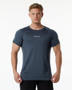 Alphalete Ozone Overhemd Heren Donkergrijs | 32LOEDBNU