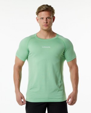 Alphalete Ozone Overhemd Heren Groen | 94YOCWJSF