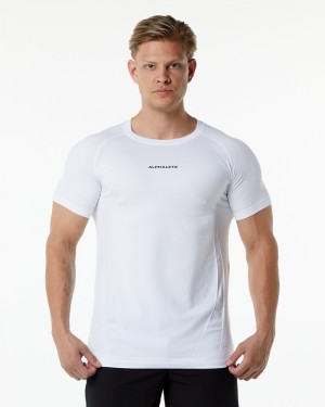 Alphalete Ozone Overhemd Heren Wit | 17XCHQGUA