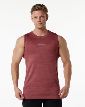 Alphalete Ozone Tanktop Heren Rood | 52XWTDOZR