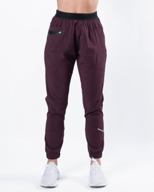 Alphalete Studio Joggingbroeken Dames Bordeaux | 68DZWIQST