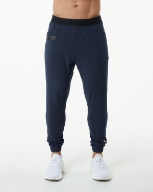 Alphalete Studio Joggingbroeken Heren Donkerblauw | 58YIOXVZW