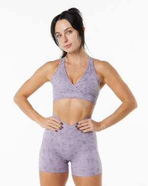 Alphalete Surface Wrap BH Dames Paars | 43KQURSAW