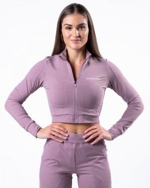 Alphalete Trace Jassen Dames Paars | 57CGXLHFV