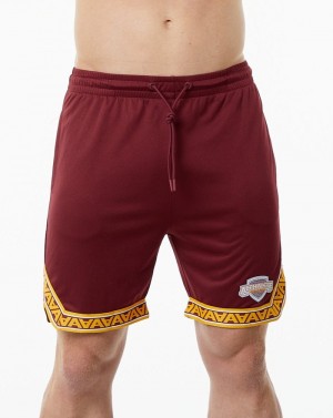 Alphalete Varsity Basketball 9" Korte Broek Heren Rood | 17YKXSTGM