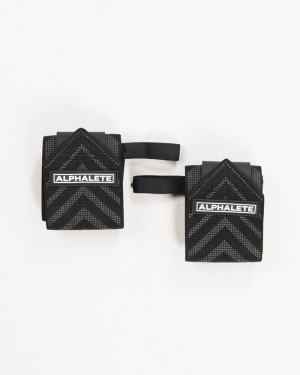 Alphalete Wrist Wraps Andere Accessoires Dames Zwart | 41TREMFDH