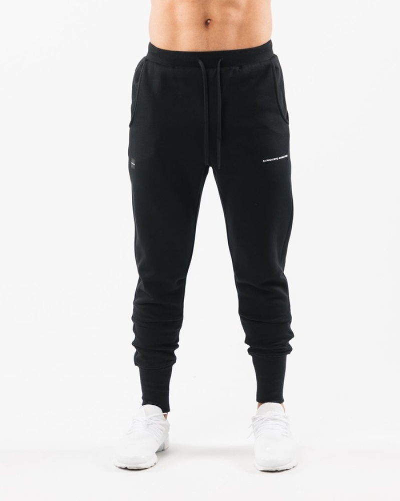 Alphalete Academy Club Joggingbroeken Heren Zwart | 81KTUDZPH