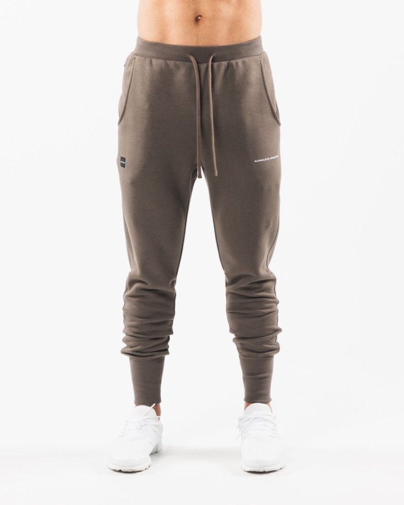 Alphalete Academy Club Joggingbroeken Heren Grijs Bruin | 48VDWOABX