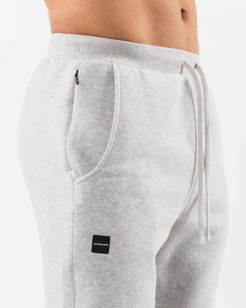 Alphalete Academy Club Joggingbroeken Heren Grijs | 46VWNFCLU