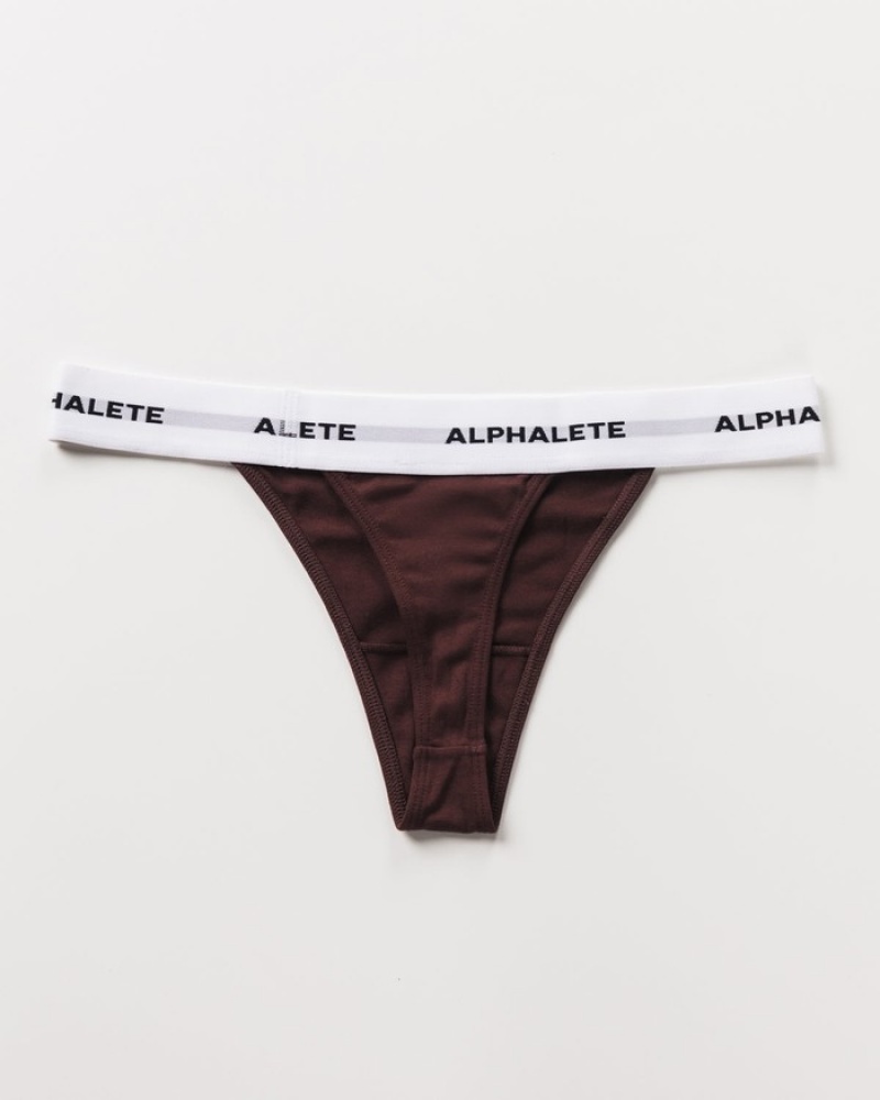 Alphalete Acute Ondergoed Dames Bordeaux | 52HSQOKCF