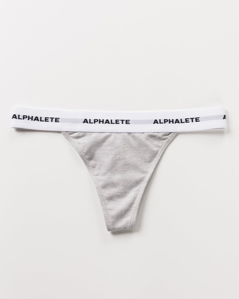 Alphalete Acute Ondergoed Dames Grijs | 63VJESPFY