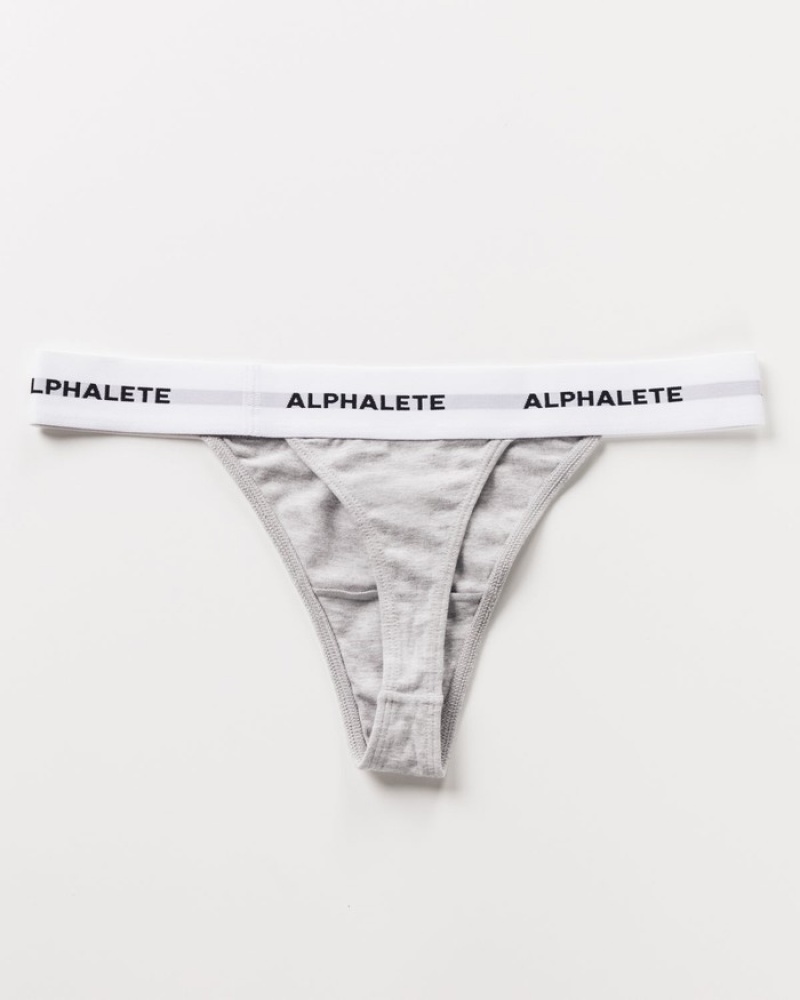 Alphalete Acute Ondergoed Dames Grijs | 63VJESPFY