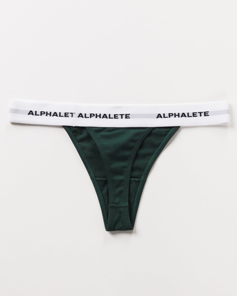 Alphalete Acute Ondergoed Dames Groen | 12LHQBMVE