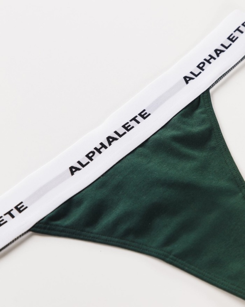 Alphalete Acute Ondergoed Dames Groen | 12LHQBMVE