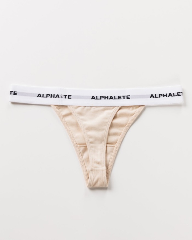 Alphalete Acute Ondergoed Dames Lichtgeel | 84RAVLSPB